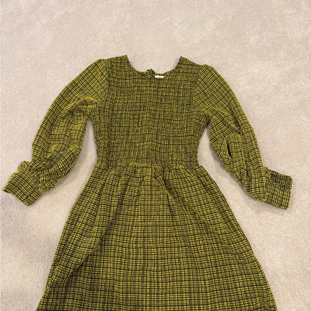 Plaid Wray Long Sleeve Dress